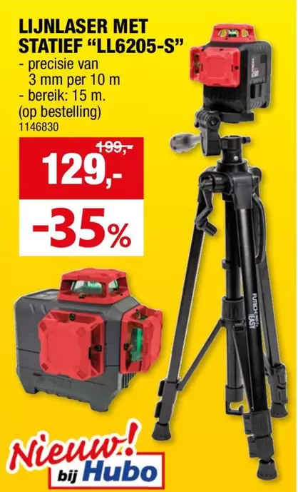 LIJNlaser MET STATIEF "LL6205-S"