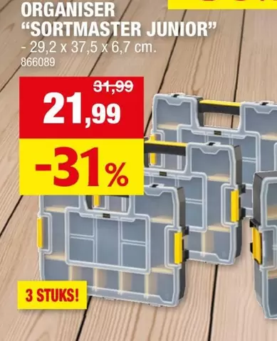 ORGANISER "SORTMASTER JUNIOR"