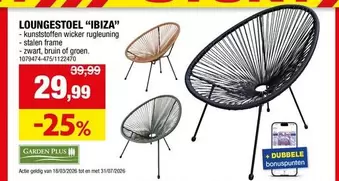 LOUNGESTOEL "IBIZA"