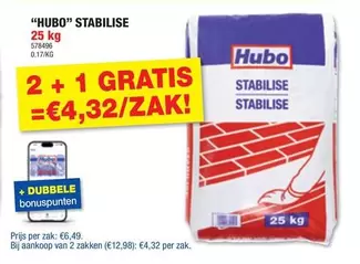 "HUBO" STABILISE 25 KG