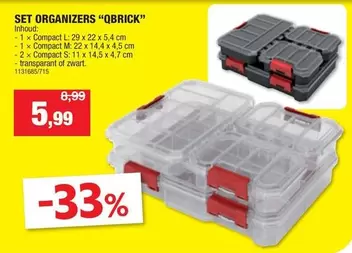 SET ORGANIZERS "QBRICK"