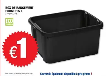 Box - BOX DE RANGEMENT PROMO 25 L 214487/572148
