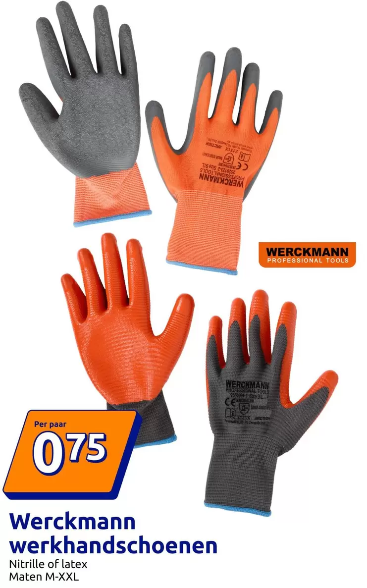Werckmann werkhandschoenen