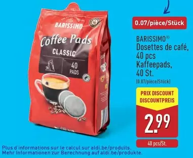 Coffee -  Pads Classic