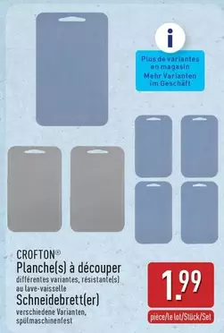 De - Planche(s) à découper / Schneidebrett(er)