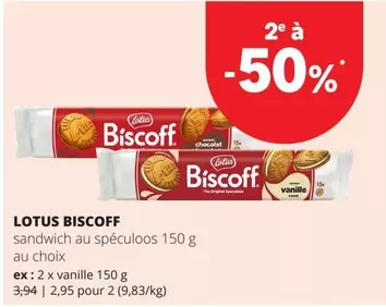 sandwich au spéculoos