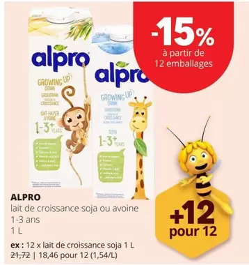 De - Lait  Croissance Soja Ou Avoine