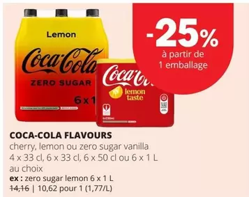 Coca Cola - COCA-COLA FLAVOURS