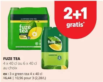 FUZE TEA 4 x 40 cl ou 6 x 40 cl