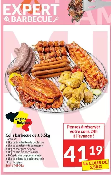 De - Colis barbecue
