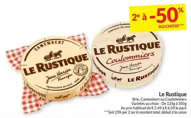 De - Brie, Camembert ou Coulommiers