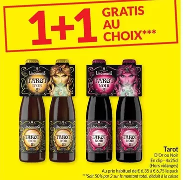 De - Tarot D'or ou Noir