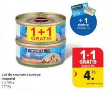De - Lot de saumon sauvage