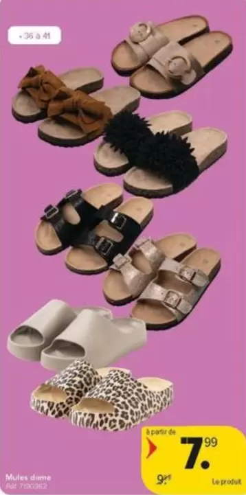 De - Mules femme