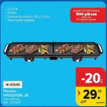 De - Plancha HPG2200XL-2S