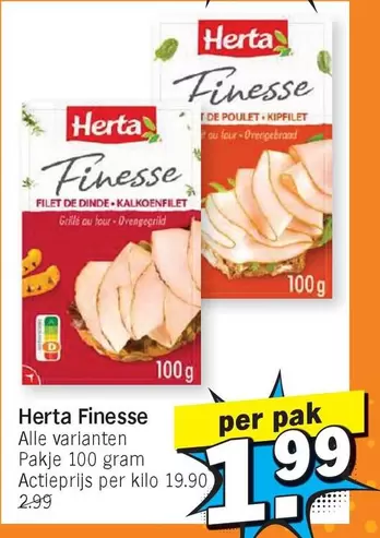 De - Finesse Filet de Dinde / Kipfilet