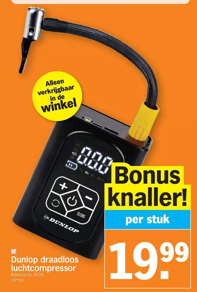 De - Draadloos luchtcompressor