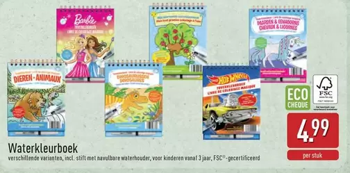 Barbie - Waterkleurboek