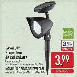 De - Projecteur de sol solaire