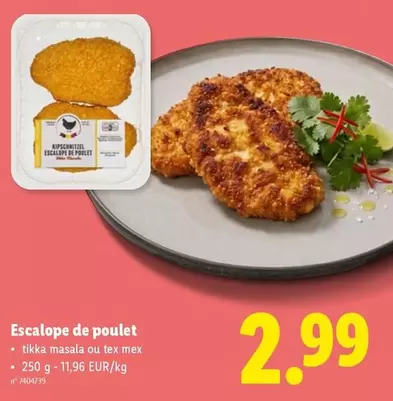 De - Escalope de poulet