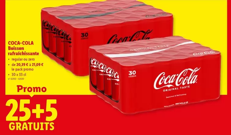 Coca Cola - Boisson rafraîchissante