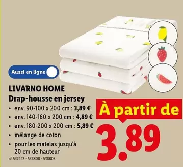 De - Drap-housse en jersey