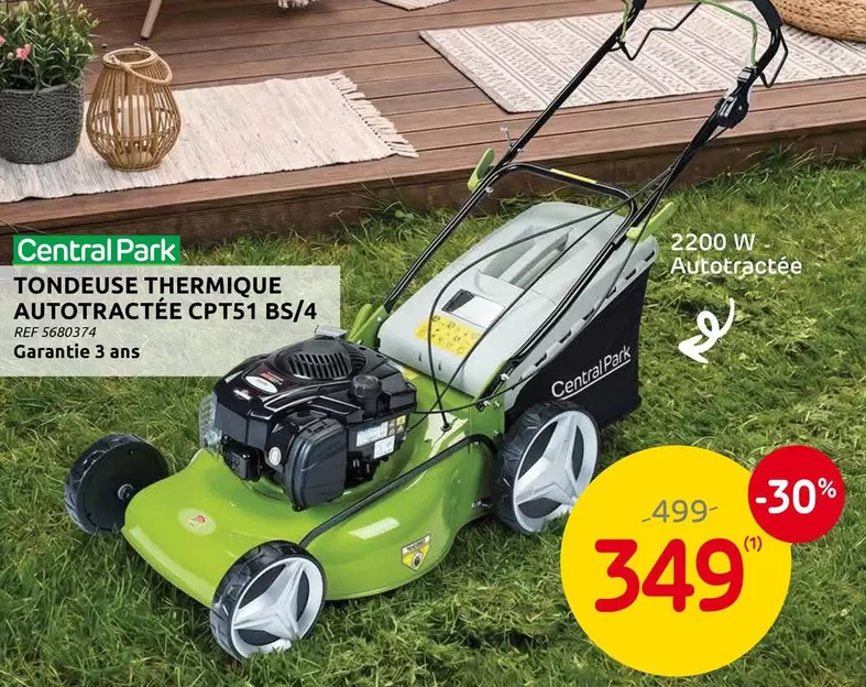 Park - TONDEUSE THERMIQUE AUTOTRACTEE CPT51 BS/4