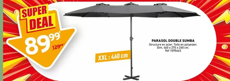 PARASOL DOUBLE SUMBA
