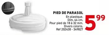De - PIED DE PARASOL