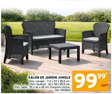 De - SALON DE JARDIN
