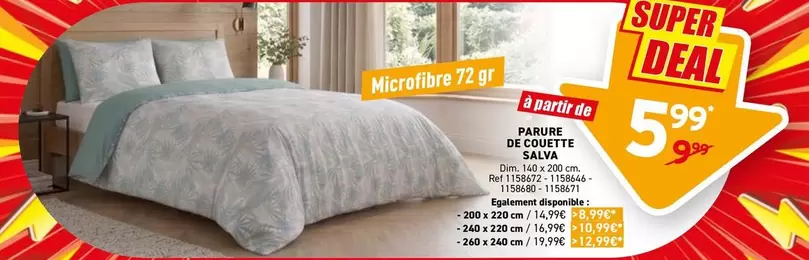 De - PARURE DE COUETTE SALVA