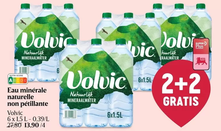 Eau minérale naturelle non pétillante