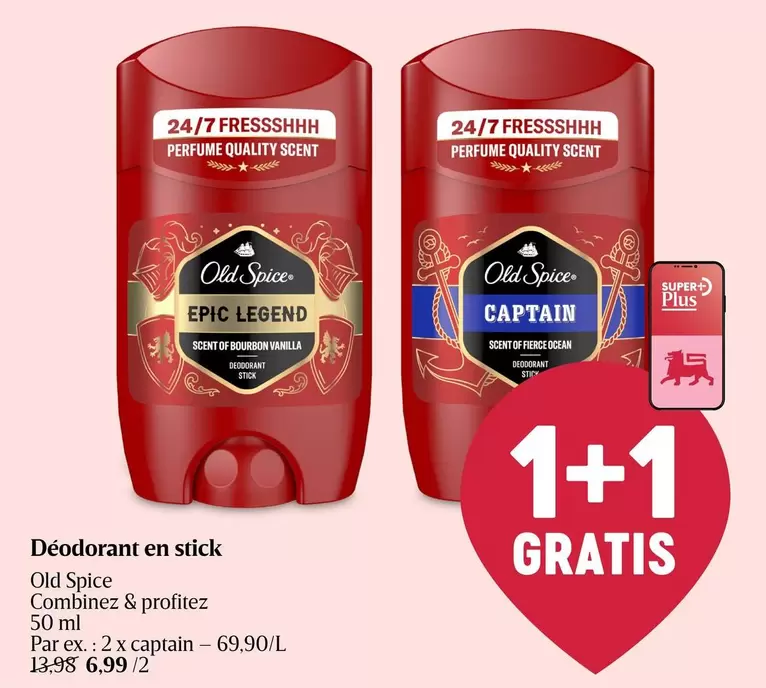 Déodorant en stick