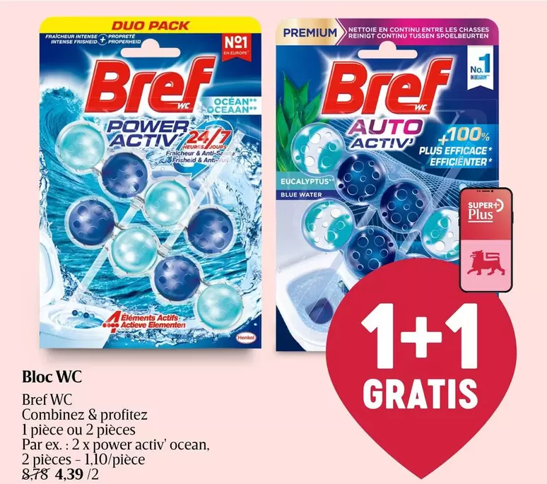 Bref WC Bloc