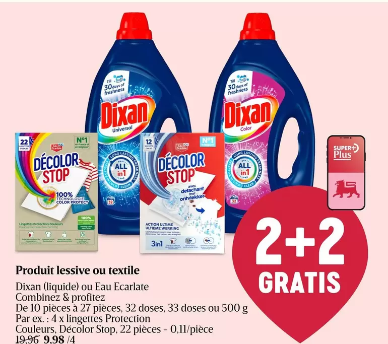 De - Produit lessive ou textile
