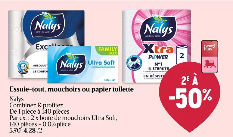 Box - Essuie-tout, mouchoirs ou papier toilette