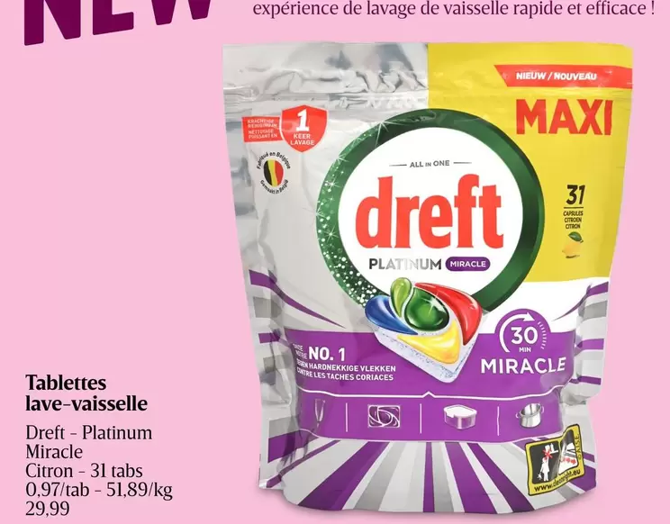 De - Tablettes lave-vaisselle