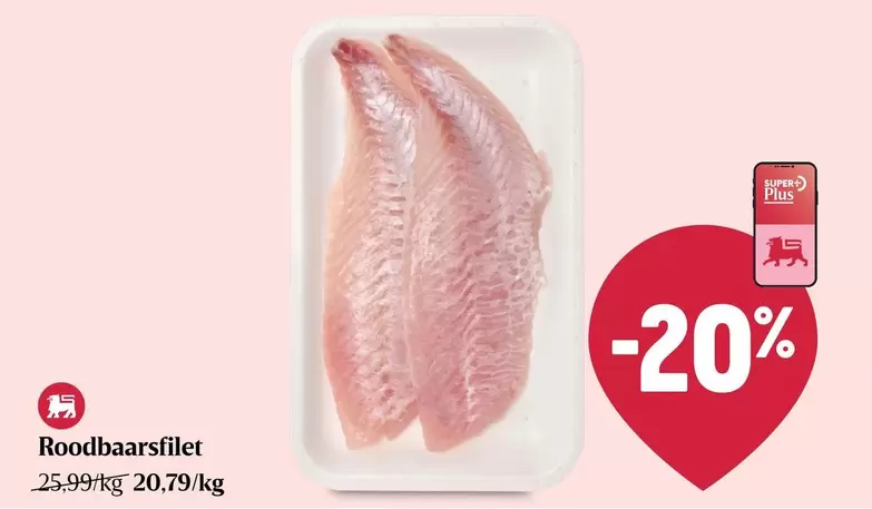 Roodbaarsfilet