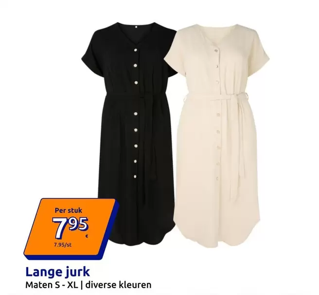 Lange jurk