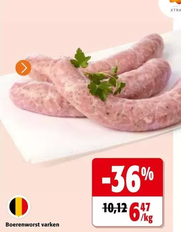 Boerenworst varken