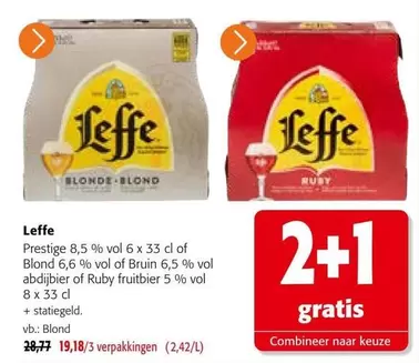 Leffe Blonde & Ruby