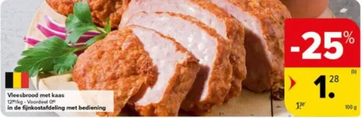 De - Vleesbrood met kaas