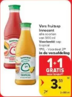 De - Vers fruitsap