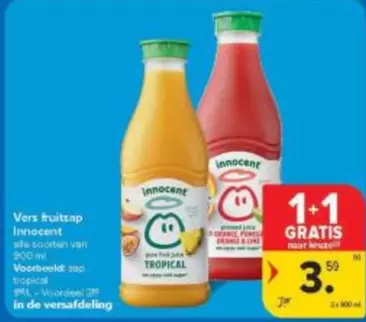 De - Vers fruitsap