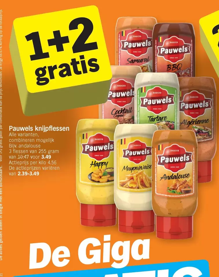 Bbq - Pauwels knijpflessen