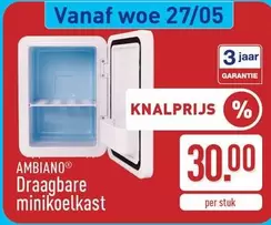Draagbare minikoelkast