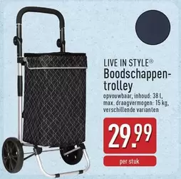 Live - Boodschappen-trolley