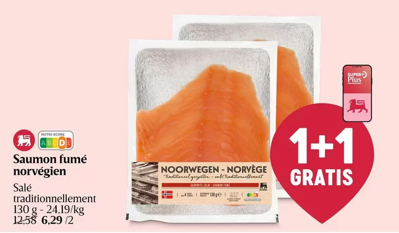 Saumon fumé norvégien