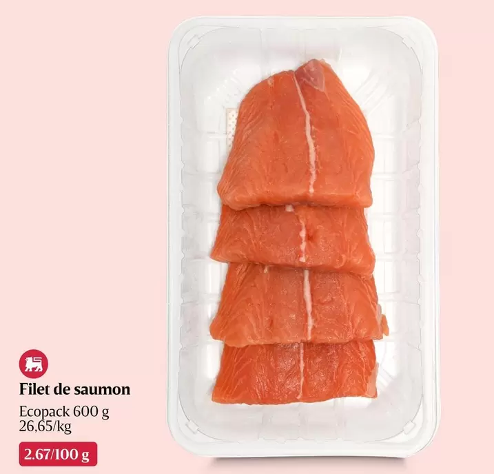 De - Filet de saumon