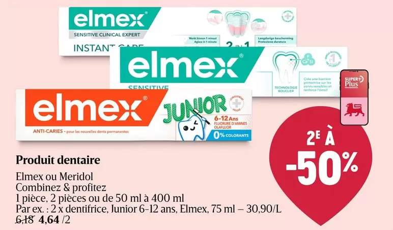 De - ntifrice Junior 6-12 ans